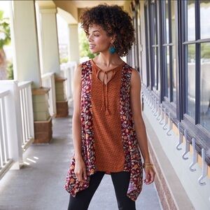 Matilda Jane Teach Me Tunic Tank - S